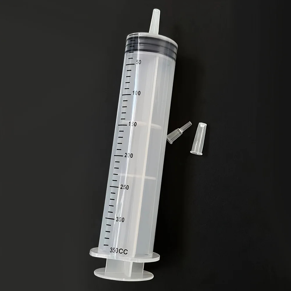 Plastic Syringe, Available in Capacities of 1000Ml, 550Ml, 350Ml, 200Ml, 100Ml,