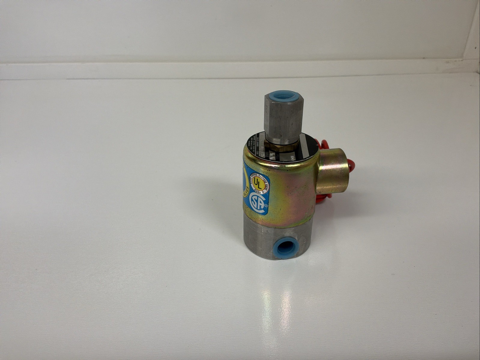 Skinner V53DB2100 Solenoid Valve 120VAC 10W 100 PSI 1/16 Orifice USA