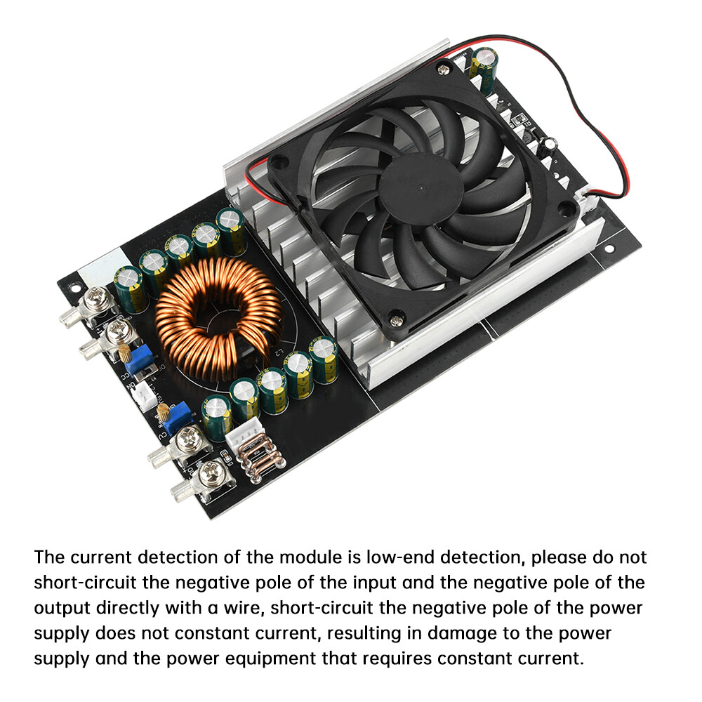 DC-DC Buck Module 1500W Adjustable Power Supply Module 15-90V to 2.5-72V 1.5-50A