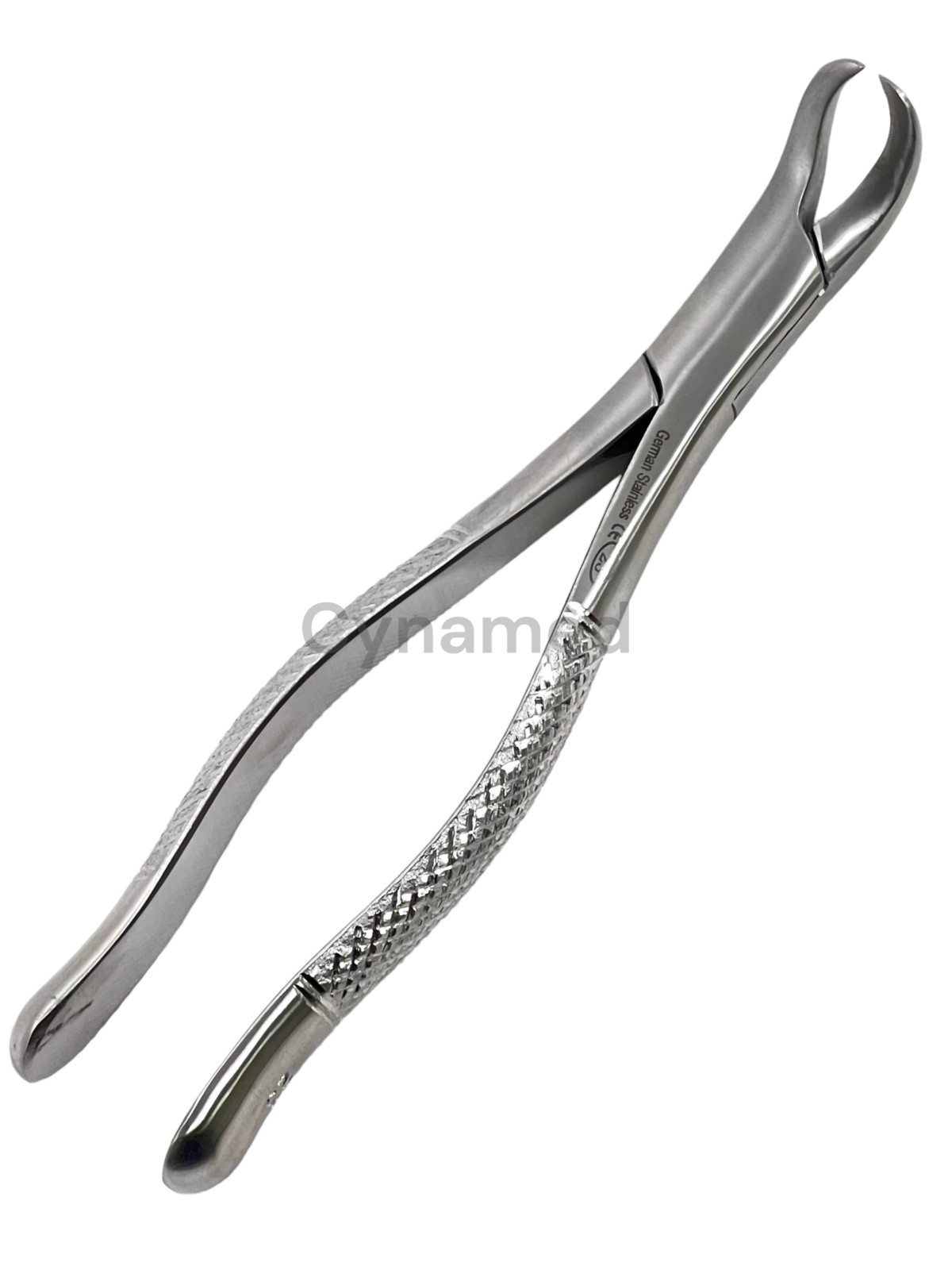 GERMAN STAINLESS DENTAL TOOTH EXTRACTING FORCEPS # 23 COW HORN LOWER MOLAR