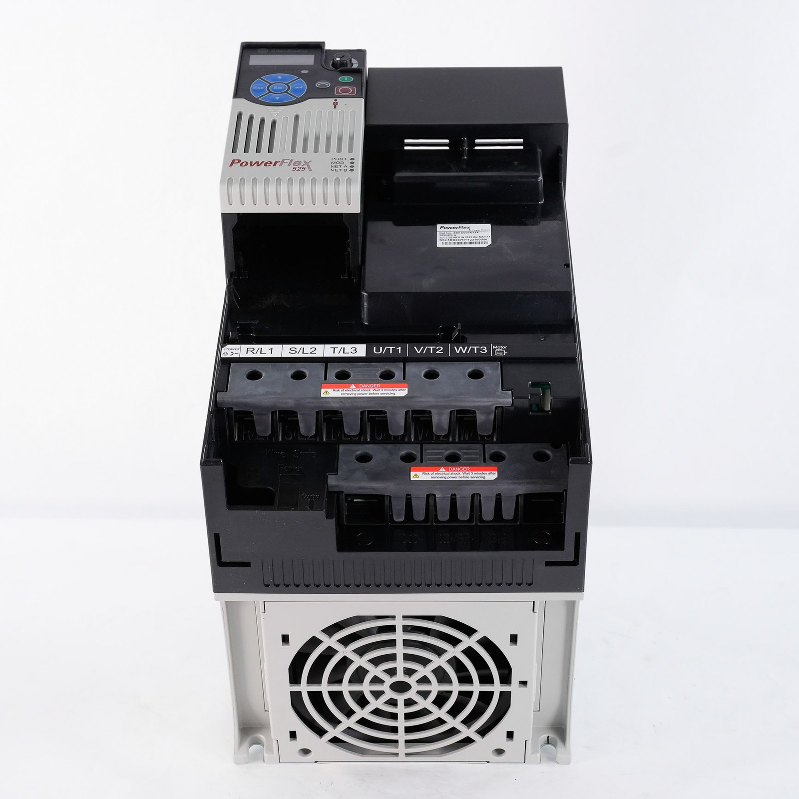 Allen Bradley 25B-D037N114 /A PowerFlex 525 AC Drive 480V 3-Ph 25HP – Open Box
