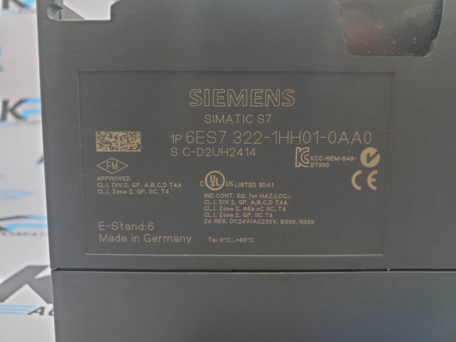 Siemens 6ES7 322-1HH01-0AA0 Simatic S7 SM 322