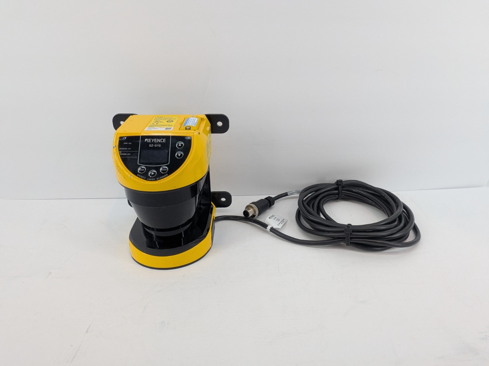 Keyence SZ-01S Single-Function Safety Laser Scanner 24V-DC 9.5W IP65 | Used