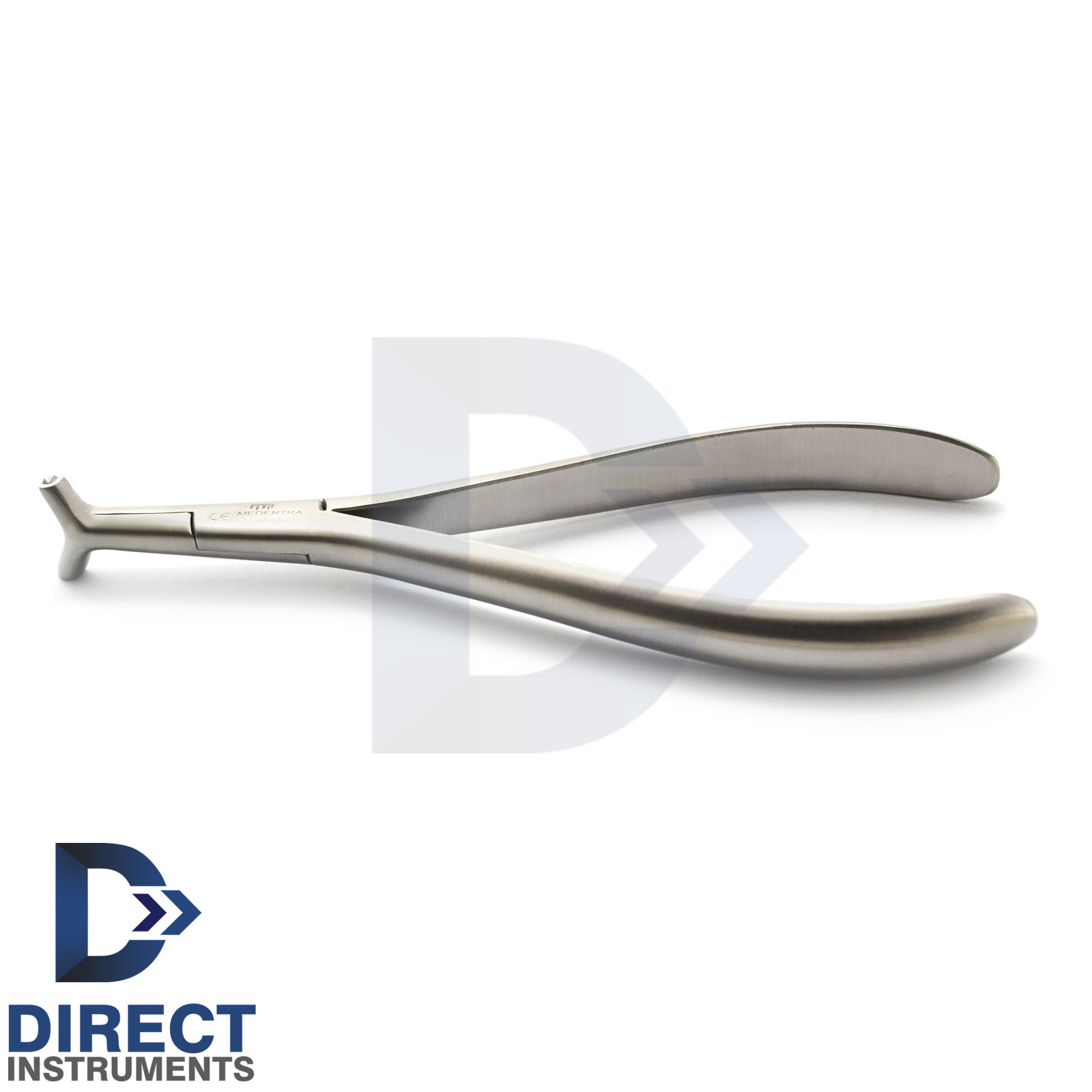 Dental Slim Hammer Head Plier Serrated Tip NITI Cinch Back Wire Forming Pliers