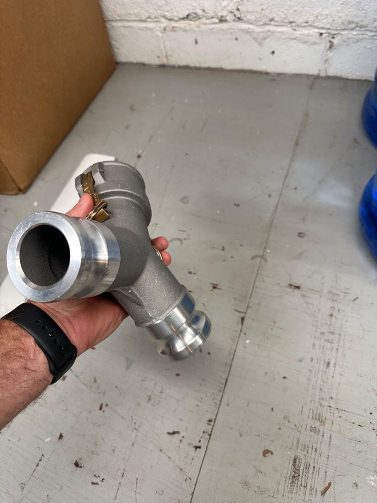 Dixon Valve 200YDAAAL cam And Groove Coupler X Adaptor Wye