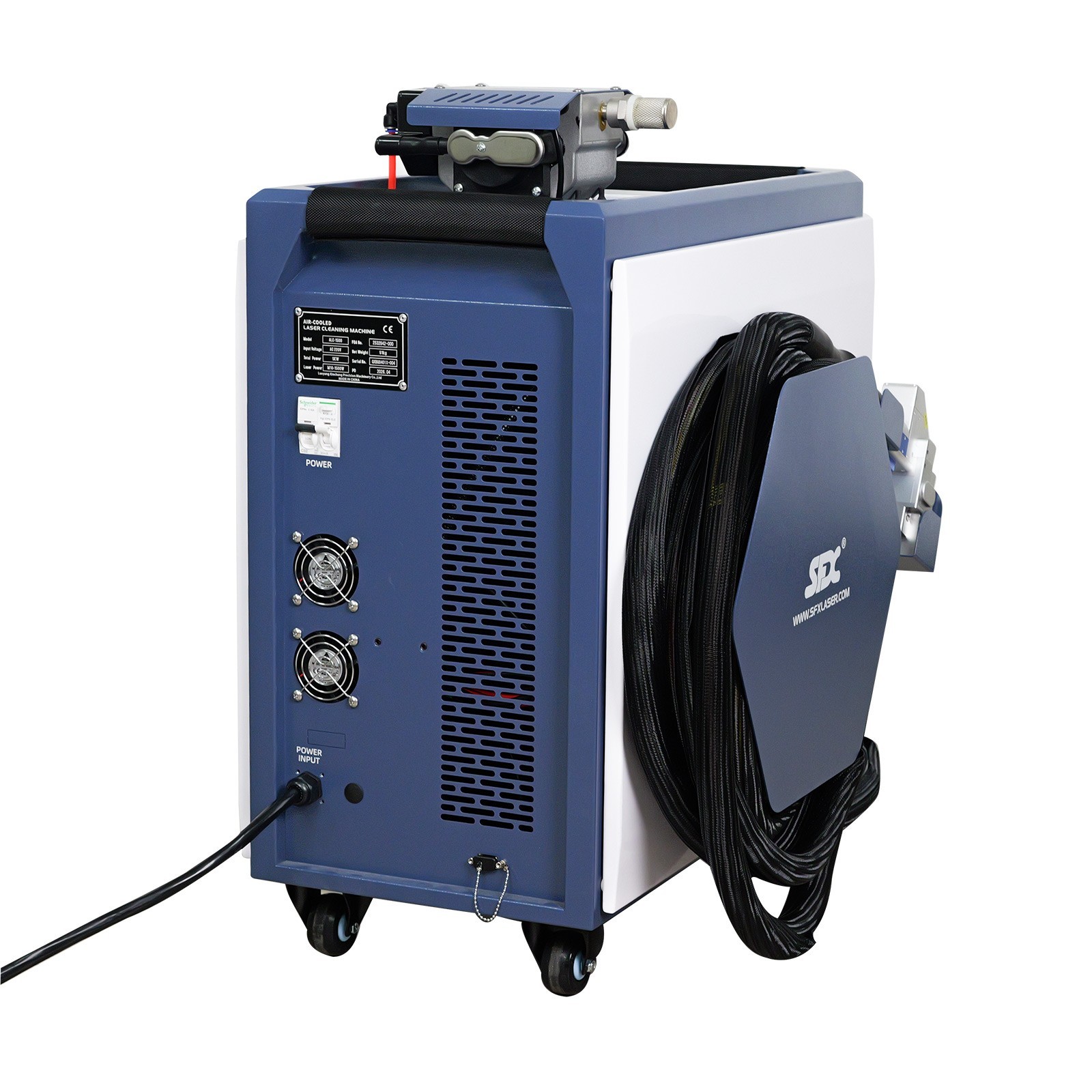 1500W ALC-1500 Air-Cooled Continuous Laser Rust Cleaning Machine Laser Cleaner