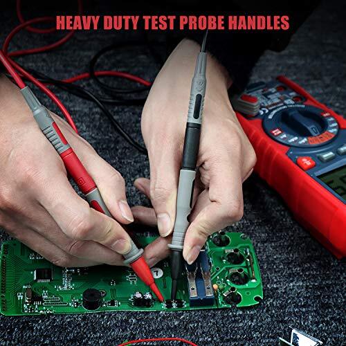 8Pcs Multimeter Test Leads Set w/Alligator Clips,1000V 10A CAT III & CAT IV 600V