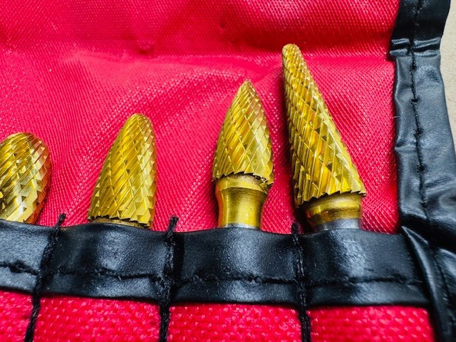 Mac Tools CB8TS 8 Piece Titanium Carbide Burr Set Hand tool