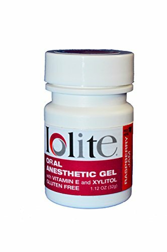 5 x Iolite 1.12 oz Oral Anesthetic Gel Vitamin E and Xylitol Bubble Gum Dharma