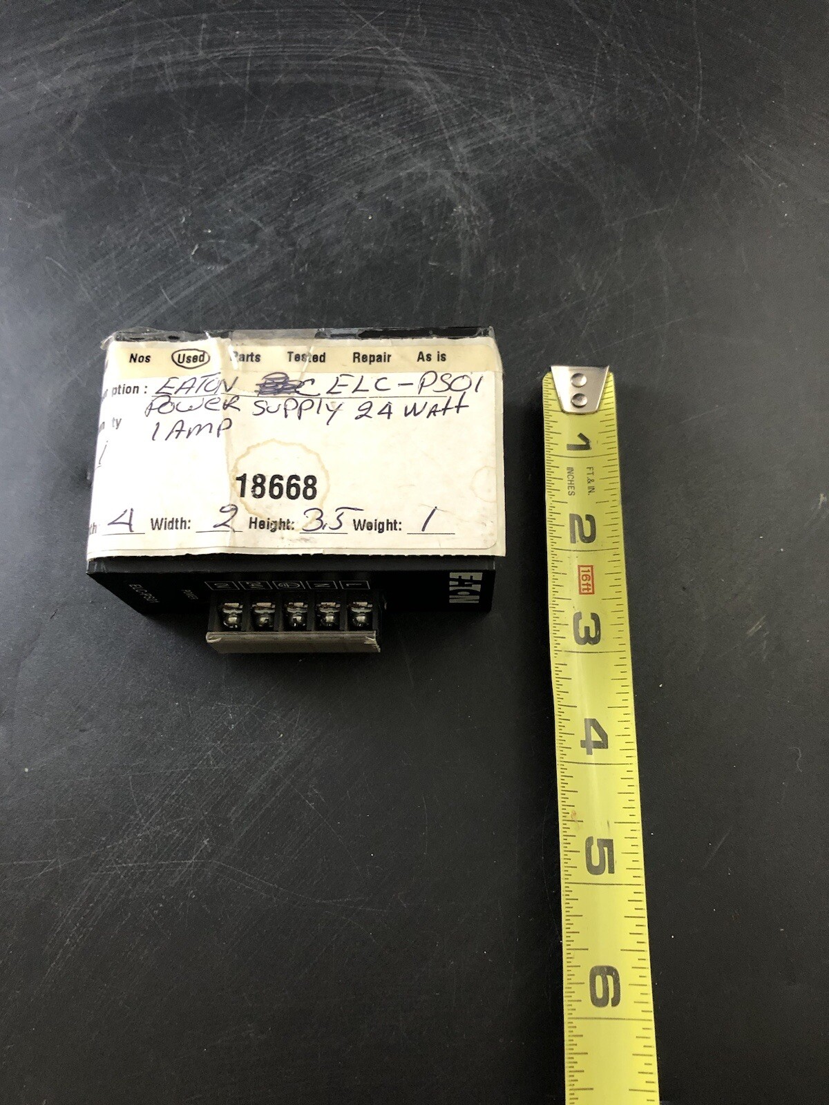 Eaton NSB ELC-PS01 Programmable Logic Controllers (PLCs) ELC Power Untested Ve8