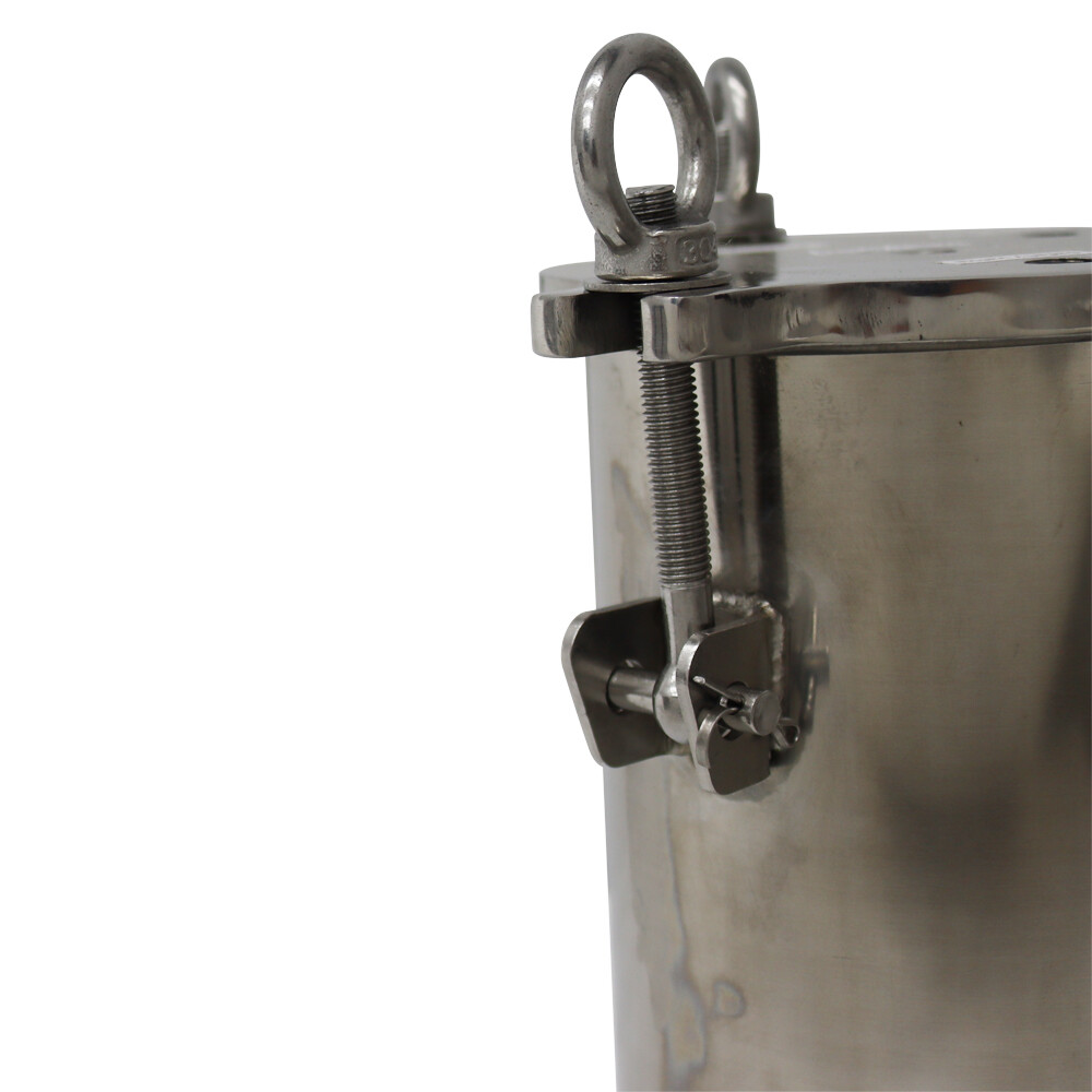 3L 5.2in Stainless Steel Pressure Tank Dispenser Glue Dispensing Storage Bucket