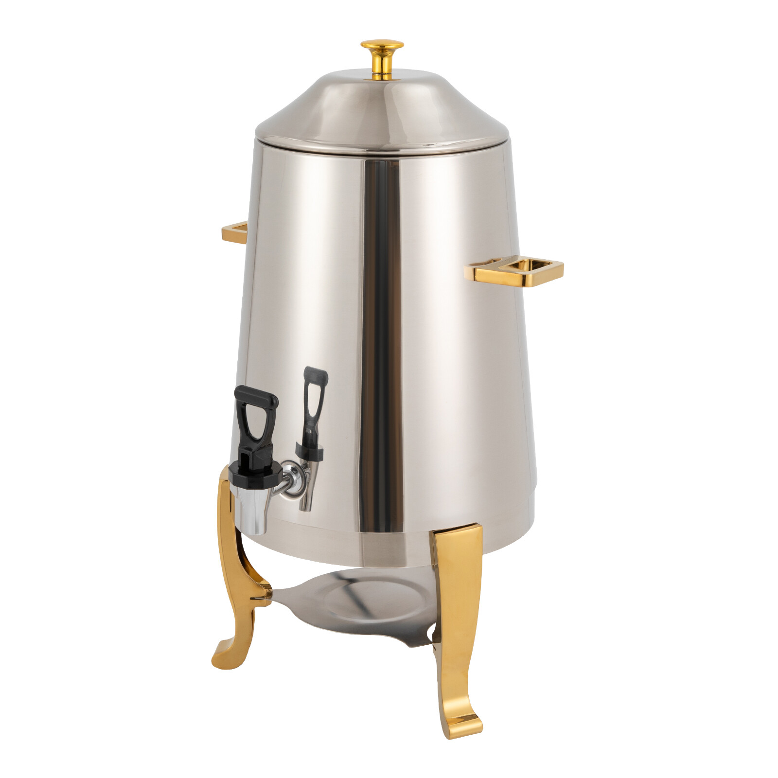 400W Insulated Beverage Dispenser for Hot Drinks 3.43Gal Stainless Steel USA