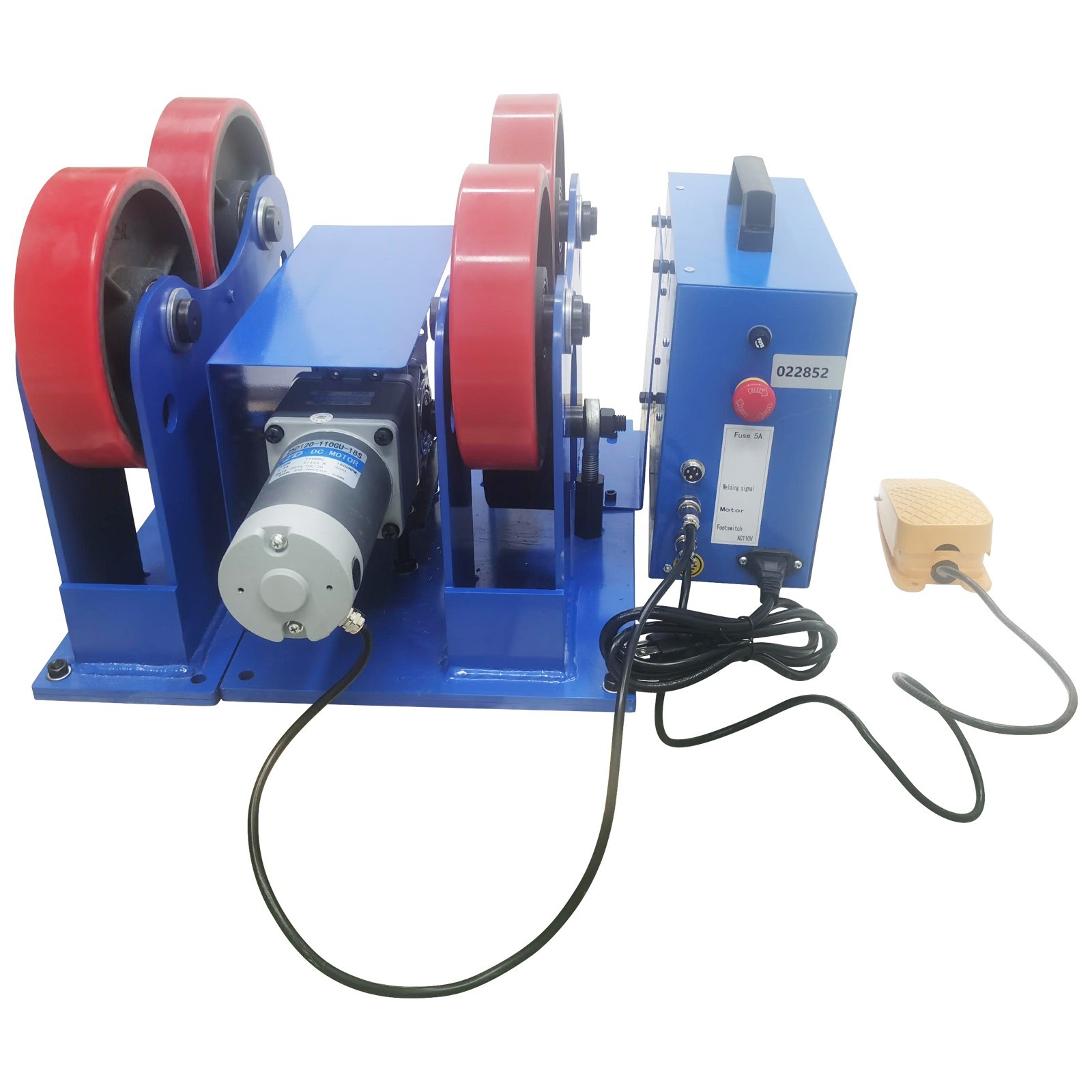 Rotary Rolls Welding Positioner 2200LBS Load Capacity Turning Linkage Welding T