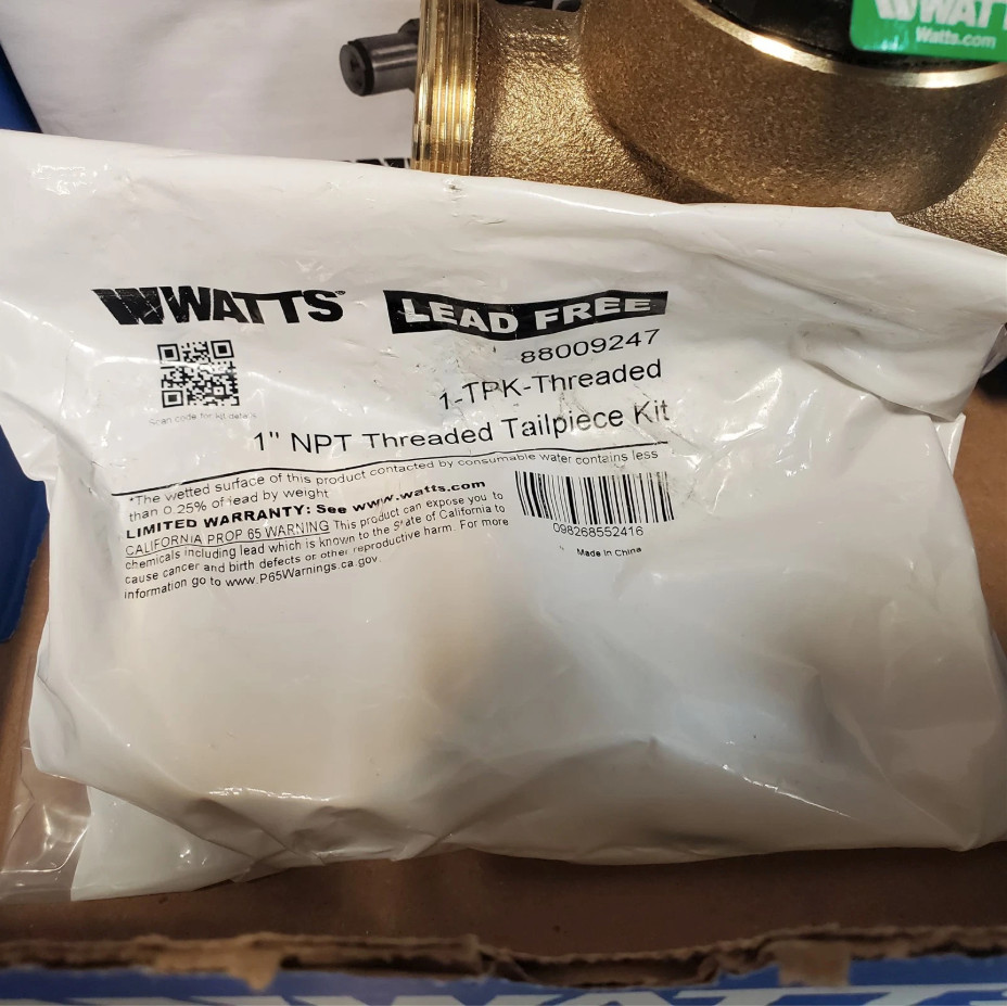 Watts 1″ LFN45BM1-U Lead Free Cast Copper Water Pressure Reducing Valve