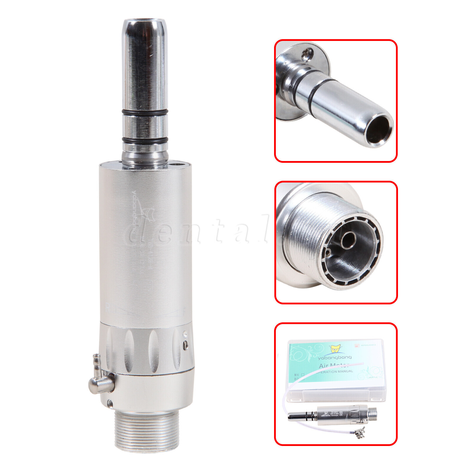 Estilo NSK Dental Contra Angulo Baja Velocidad Pieza de Mano 2Hole Micromotor