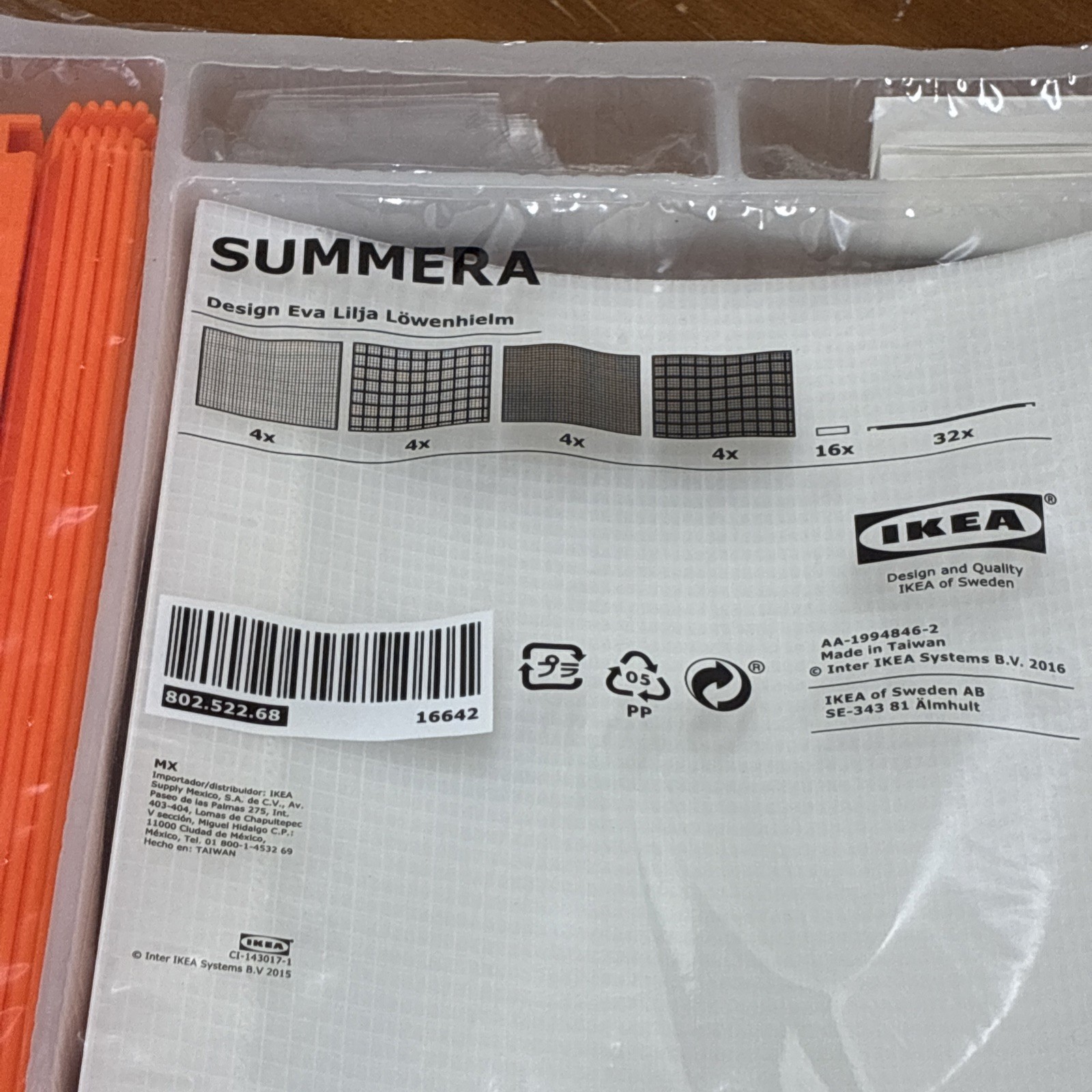 IKEA Summera Hanging File Folders Set 16 Folders 802.522.68 Brand New Office