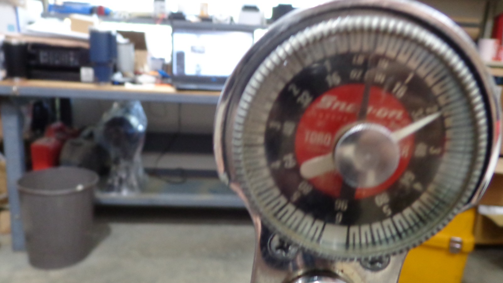 Snap-on Torqometer TQS050FUA Follow-up Torque Driver 1/4″ Drive 0 to 6 in/lbs