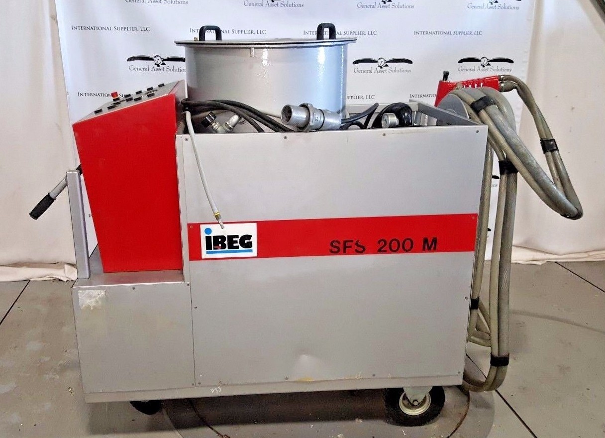 IBEG Mobile Sand Filling System SFS 200 M Sand Dispensing Rail Sanding dust fee