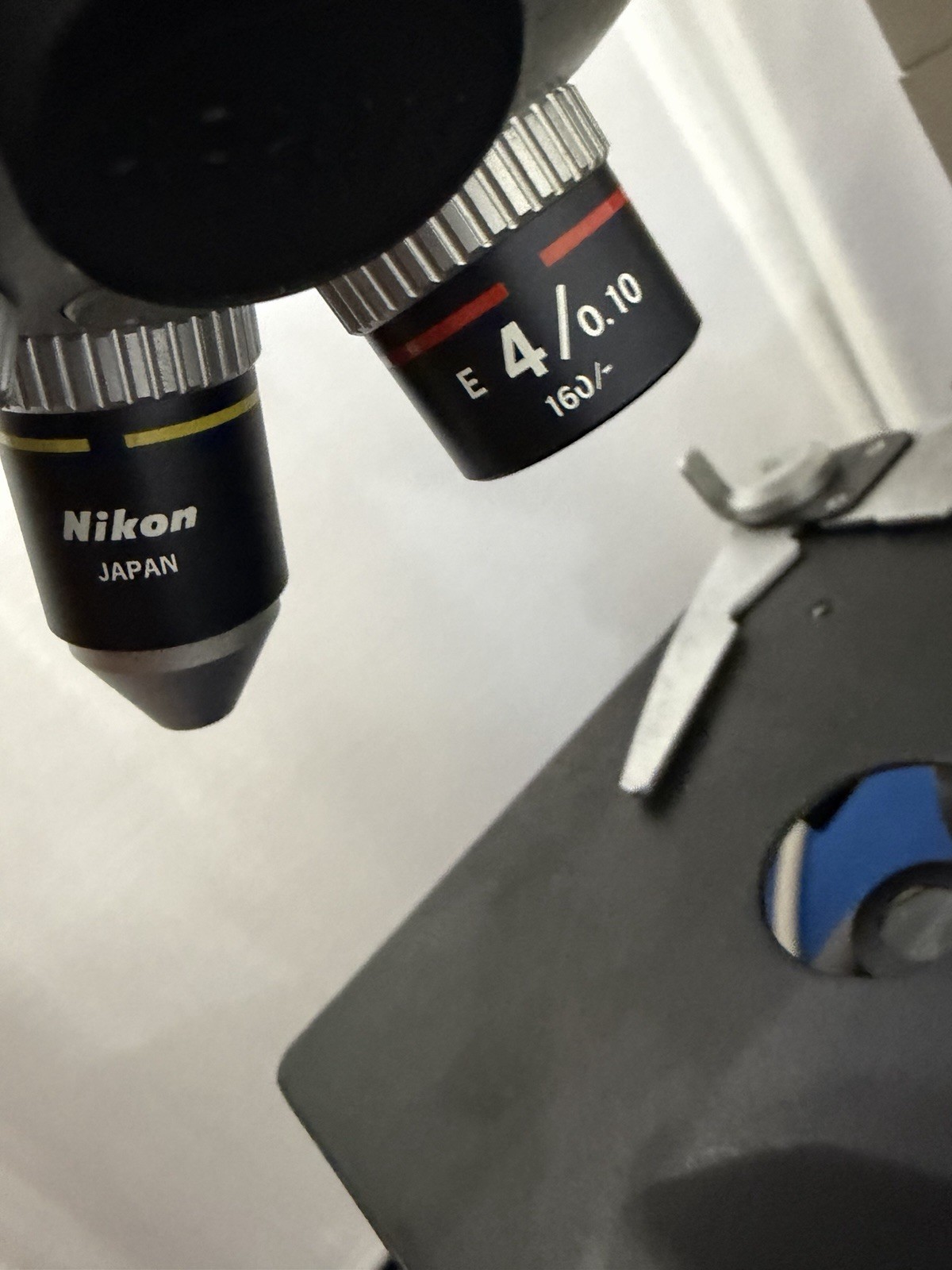 Nikon Alphaphot YS Binocular Microscope with 3 Objectives & Eyepieces