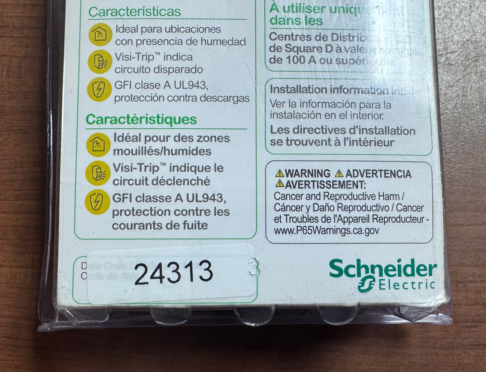 Square D QO230GFIC 30A Two Pole Circuit Breaker 2-Pole – NEW AND SEALED