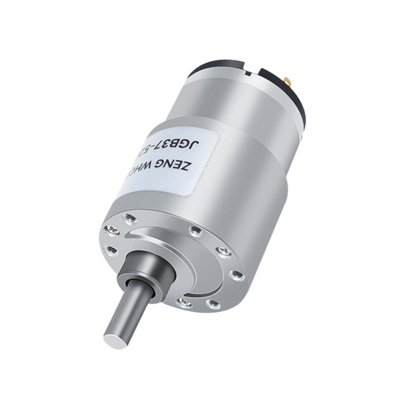 JGB37-520 DC 6V 12V 24V Reduction Gear Motor 7RPM-960RPM Large Torque GearBox