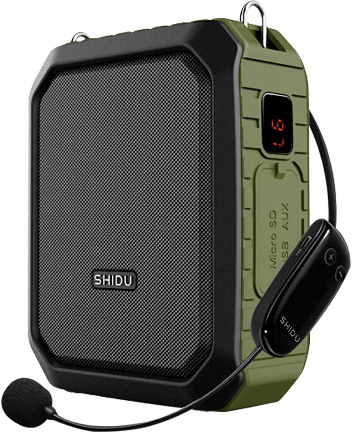Voice Amplifier with Wireless Headset Mic – 18W 4400Mah Rechargeable Mini Pa