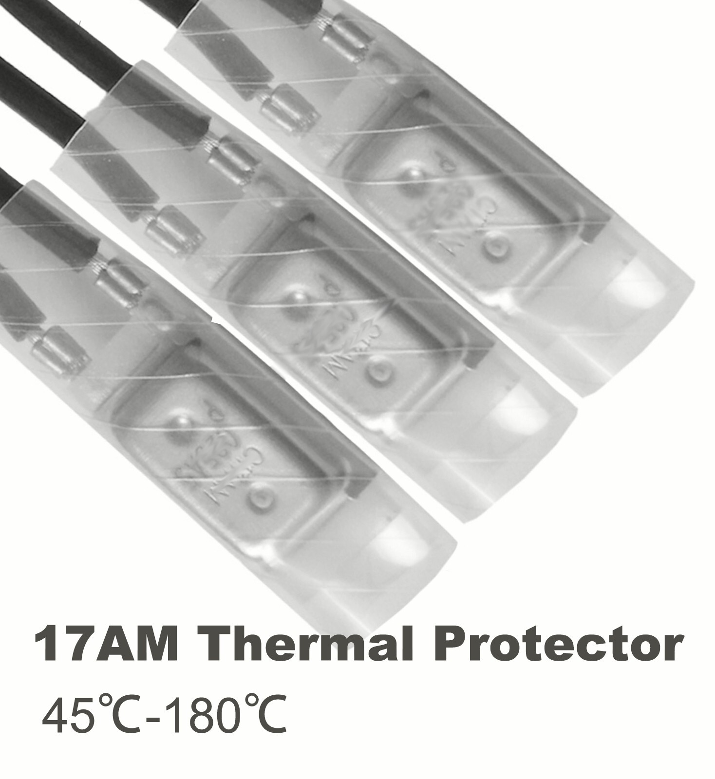 2 17AM Thermal Protector Temperature Control Switch 45-180℃ Thermostat for Motor