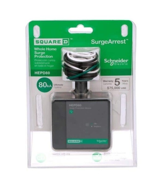 Square D HEPD80 Home Electronics Protective Device