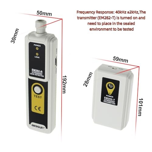 Ultrasonic Leak Detector Kit, 40kHz HVAC & Automotive Leak Tester | Find air