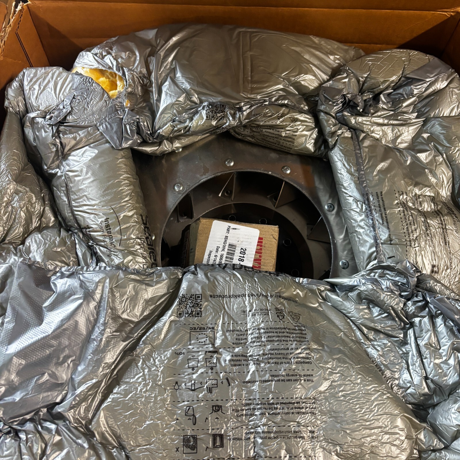 NEW YORK BLOWER BSHG/WHL 1606/8APB CW 1-1/8 PRESSURE BLOWER WHEEL 2018-13265-1🎯