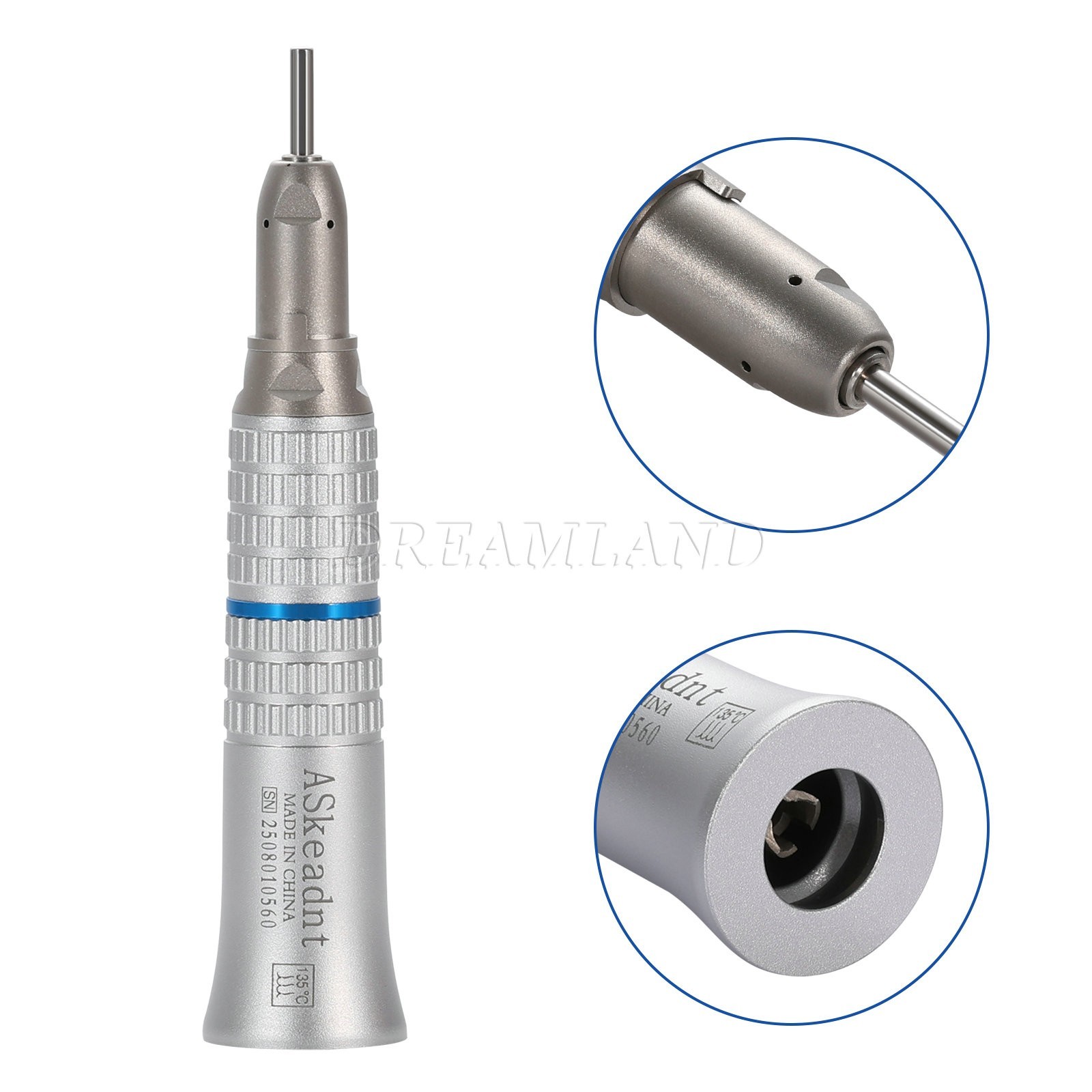 NSK Style Dental Slow Low Speed straight Handpiece Latch type E-Type connector