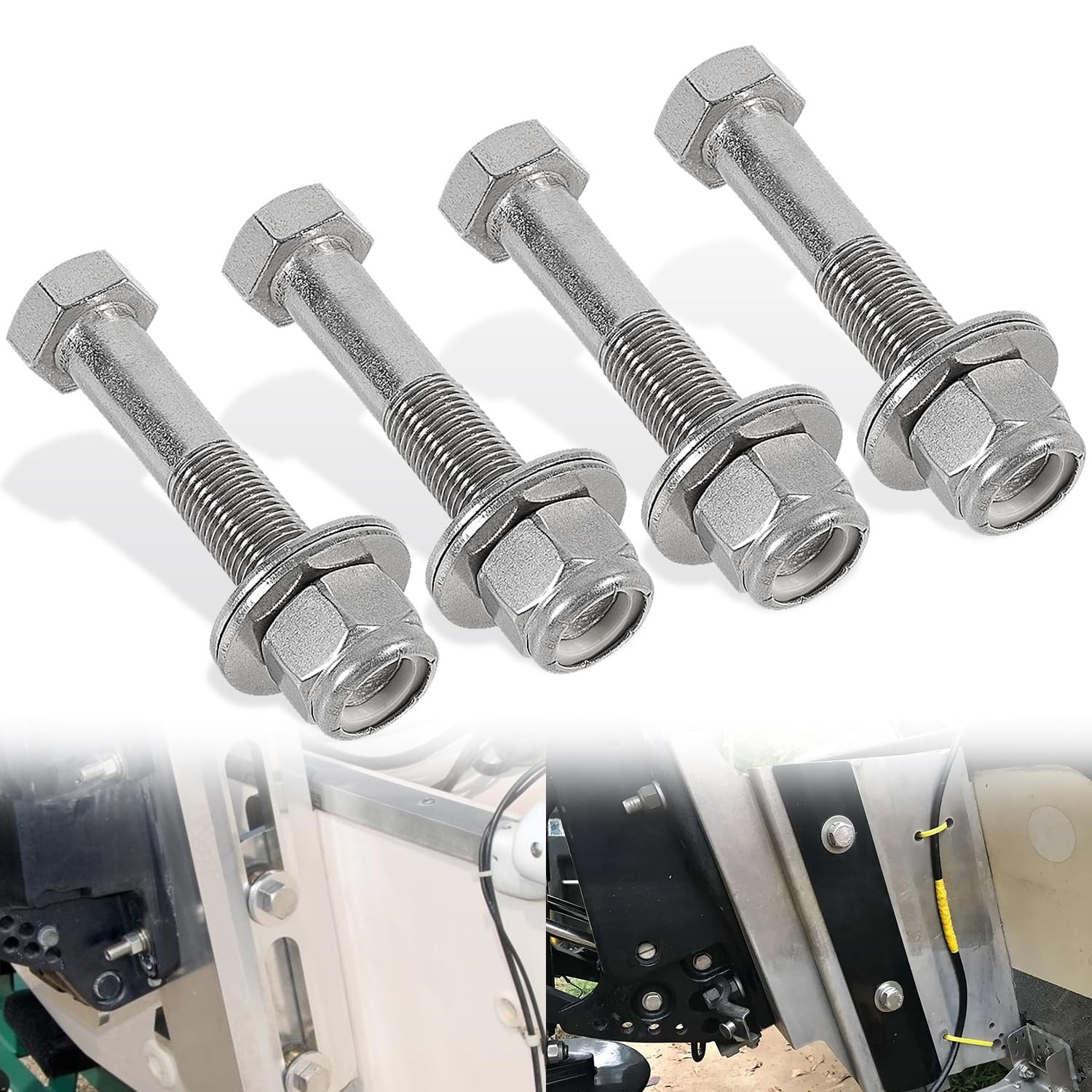 BK-1-DP Jack Plate Bolt Kit,Replace OEM BK1DP,BK-1-DP,02-1729 8 millimeters