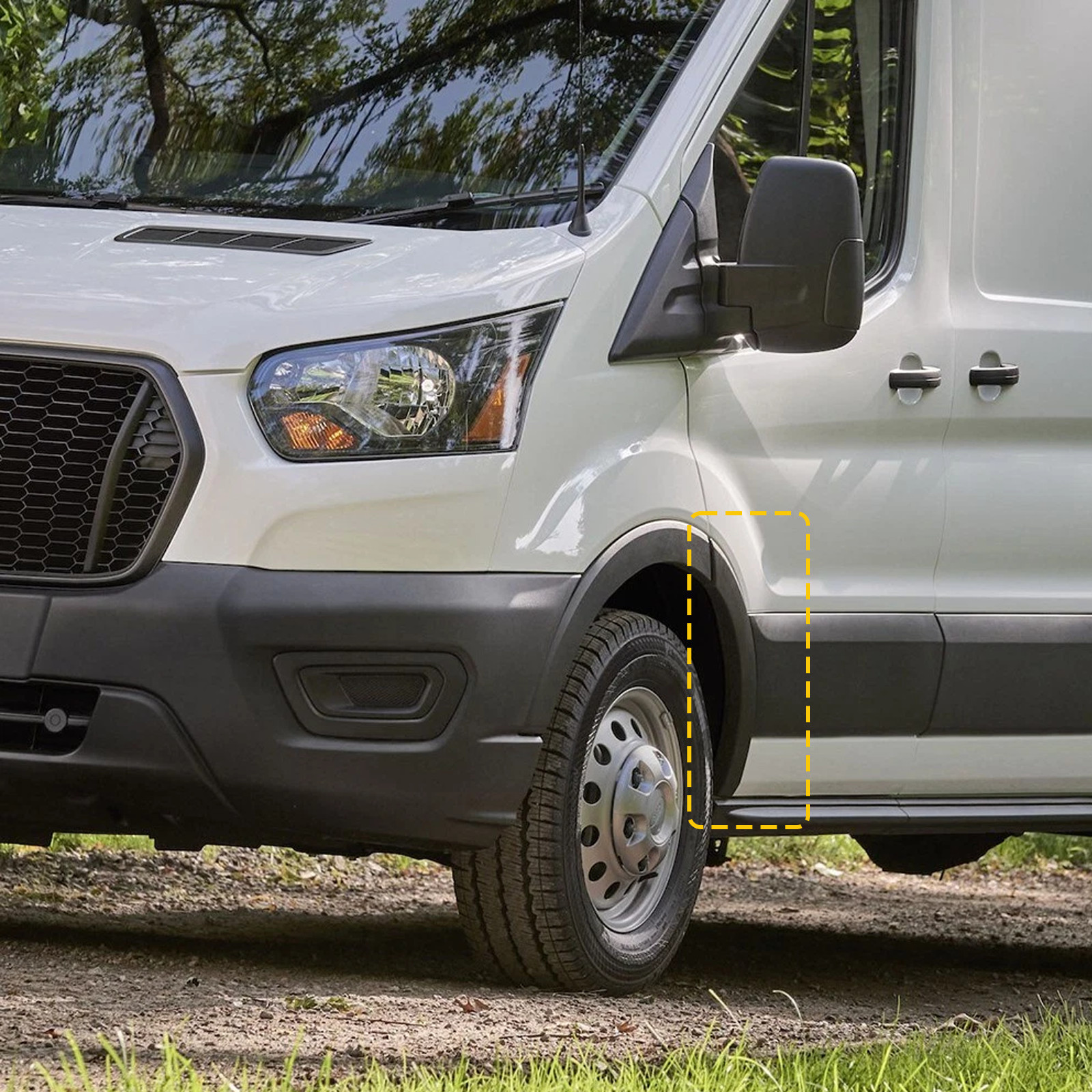 FOR FORD TRANSIT 2015-2024 2022 LEFT DRIVER SIDE DOOR FENDER FLARE MOLDING TRIM