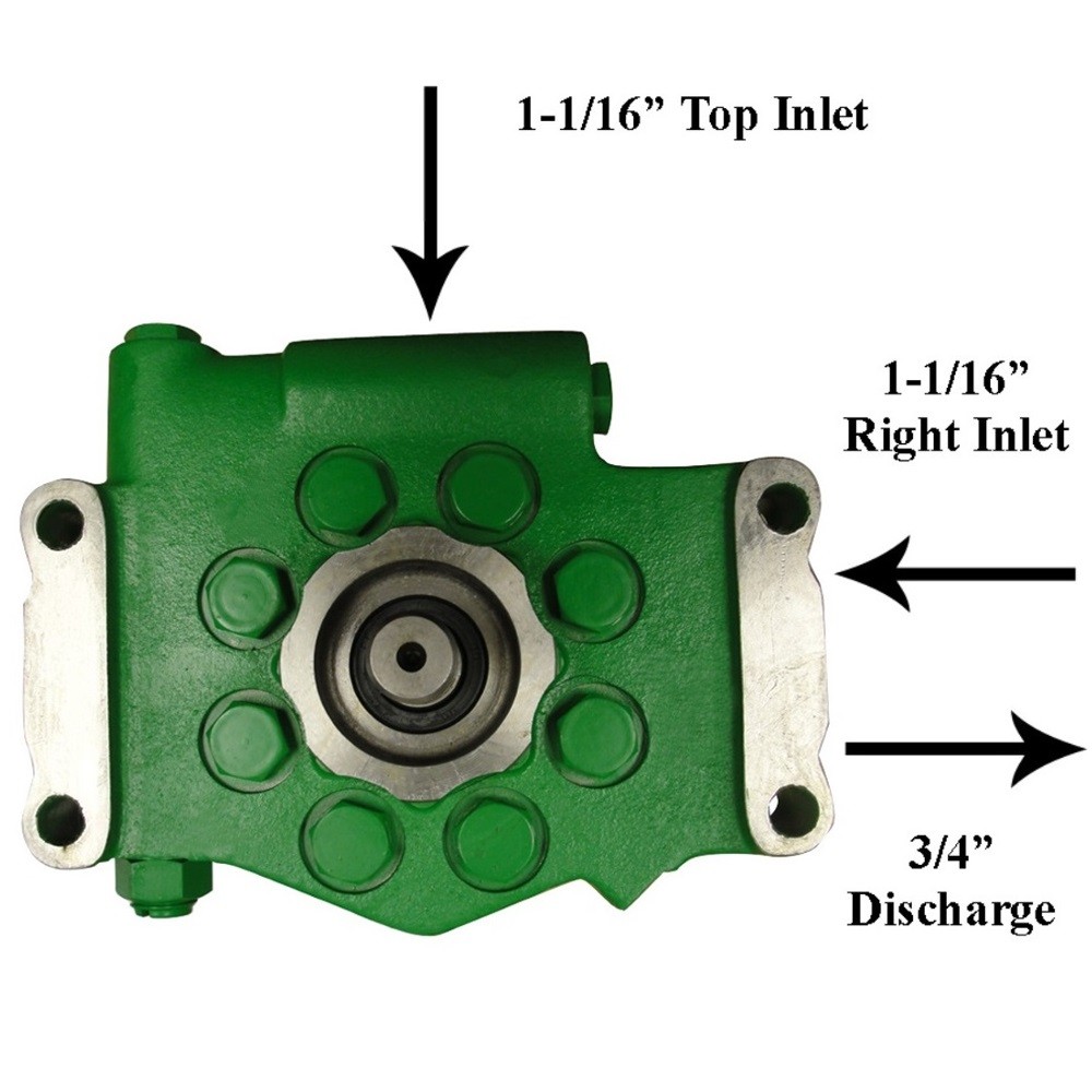 Hydraulic Pump Fits John Deere 2450 2541 2550 2555 2630 2640 2650 2651 2750