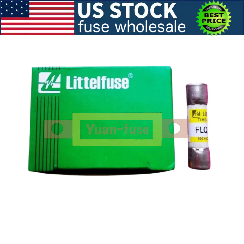 10PCS NEW Littelfuse FLQ-10 FLQ10 10A 500Vac Fuses TIME DELAY Fuse