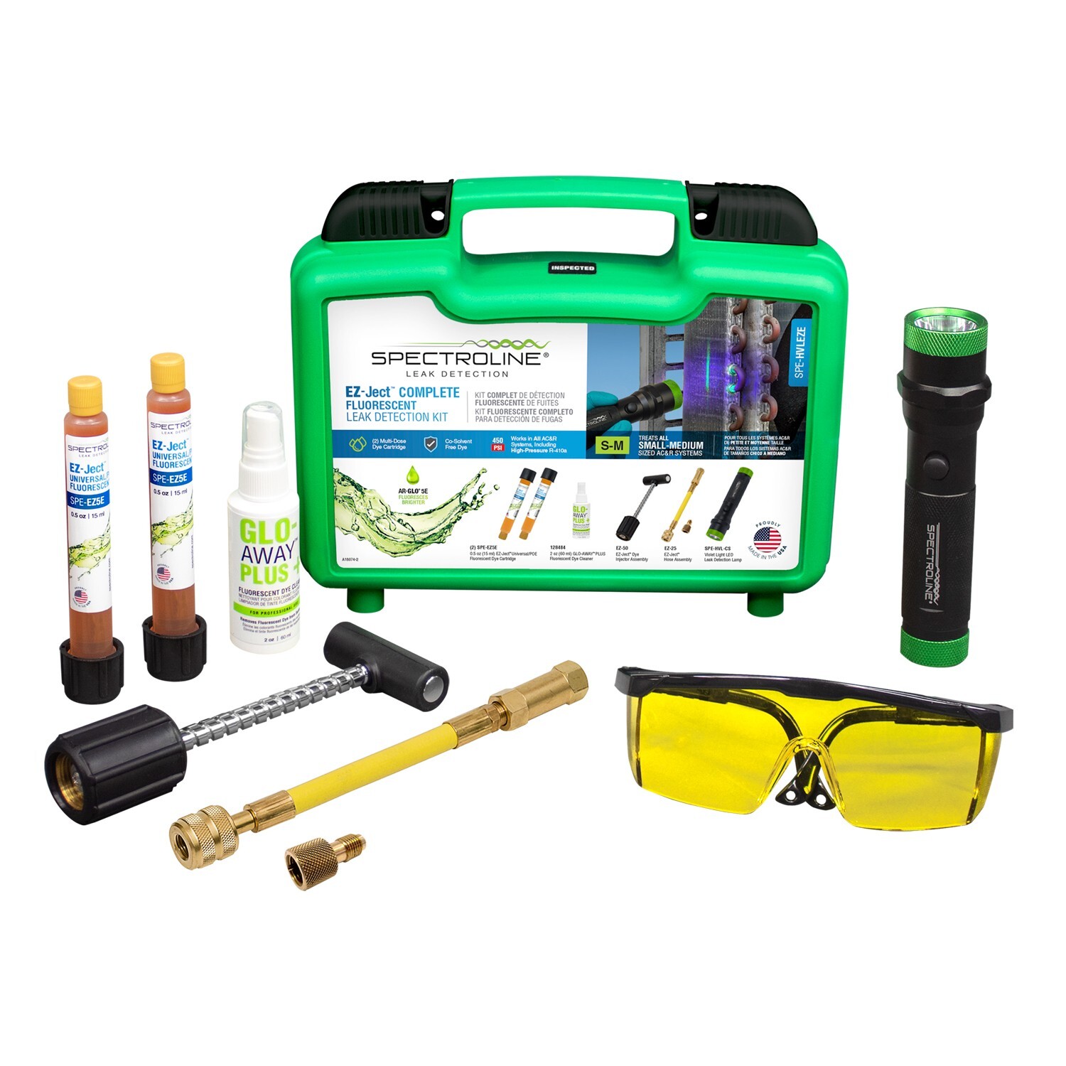 Spectroline/Spectronics HVAC Fluorescent Leak Detection Kit – SPE-HVLEZE