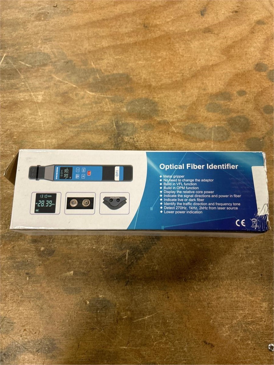 Live Optical Fiber Identifier with Wave Respond 800-1700nm Built in VFL and Opti