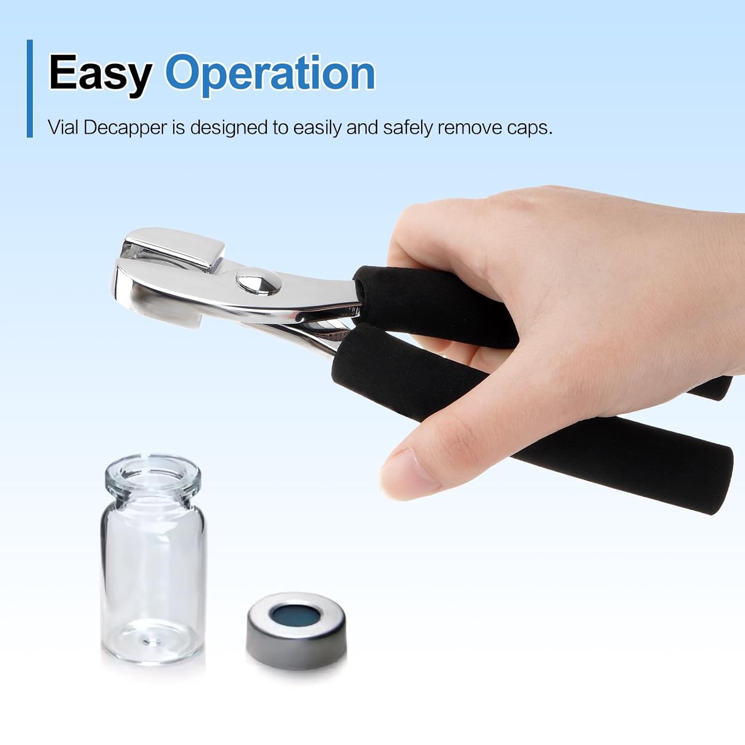 13-20 mm Vial Decapper Zinc Alloy Manual Vial Opener Bottle Decapper