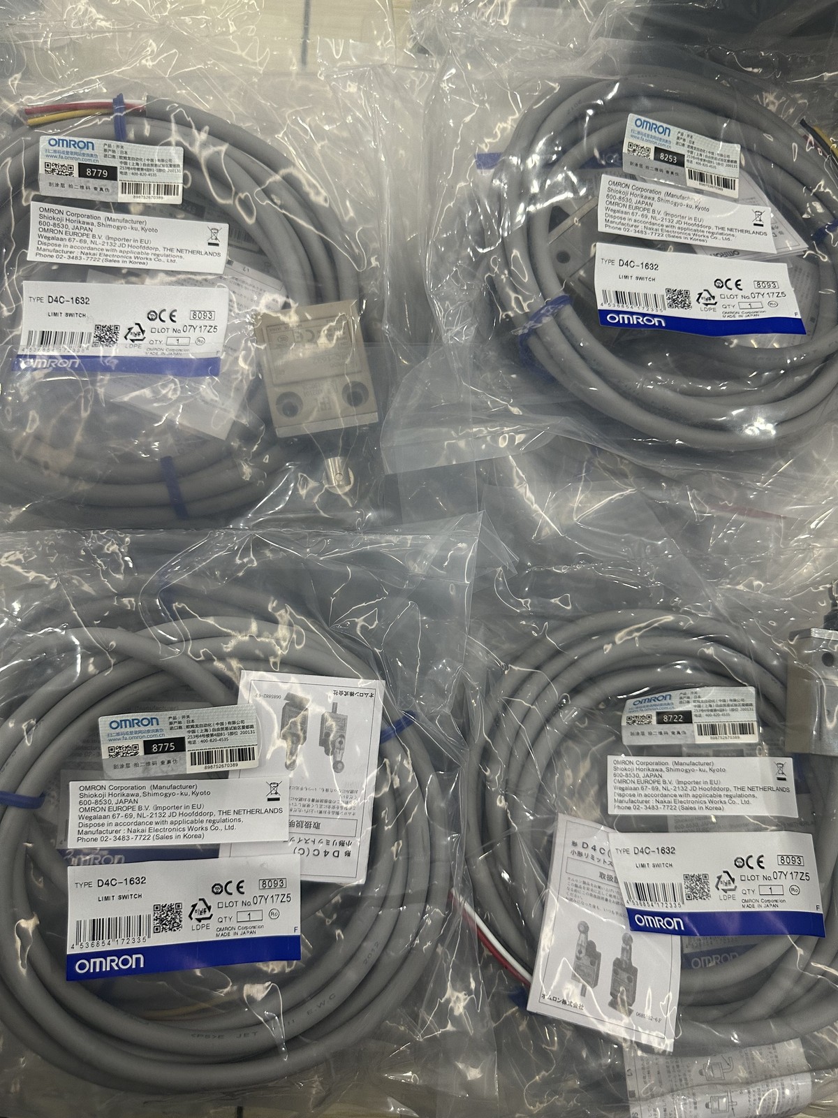 D4C-1632 Omron New Limit Switch 1PCS D4C1632: US Inventory, Fast Dispatch