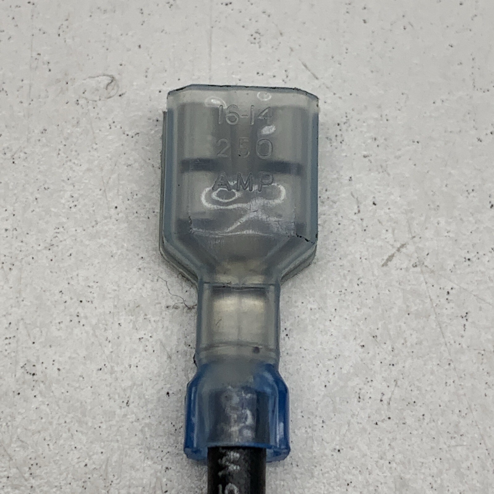 (10pcs) 14AWG MTW 24″ Jumper Wire with 1/4″ Spade Blade Quick Connect Terminals