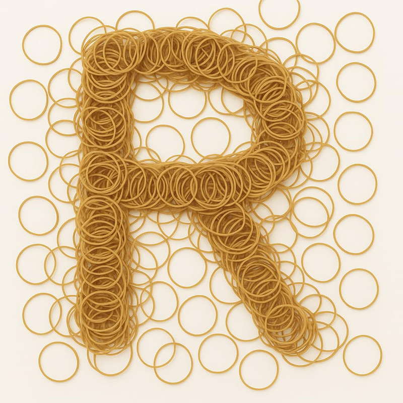 Plasticplace Rubber Bands Size 33 5 Lb Bulk Pack Approx. 4375 3.5 X 1/8