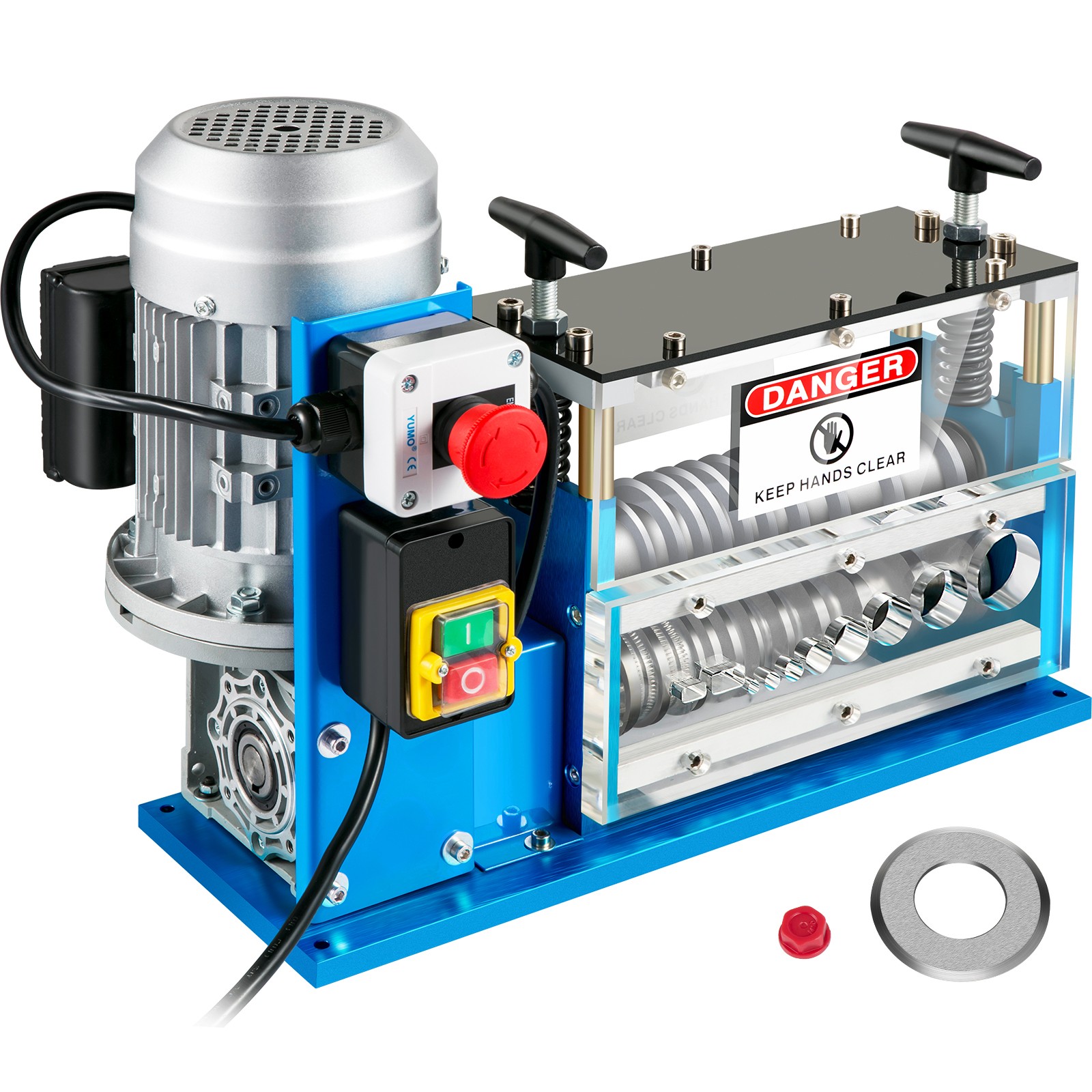 VEVOR 0.06-1.49inch Electric Wire Stripping Machine Power Wire Stripping Machine