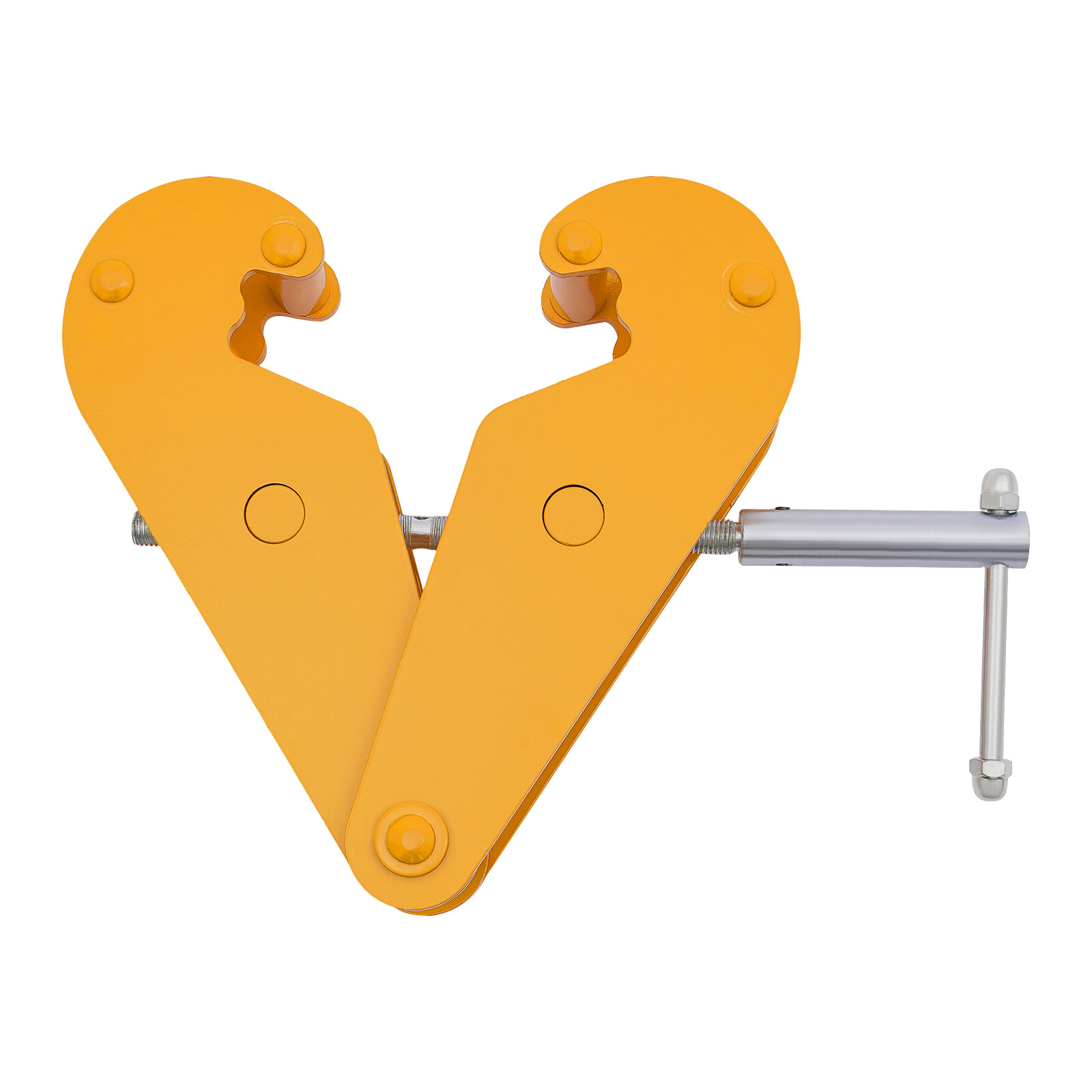 Beam Clamp 3 Ton Load Capacity Lifting Clamp Adjustable Opening Flange 80-320mm