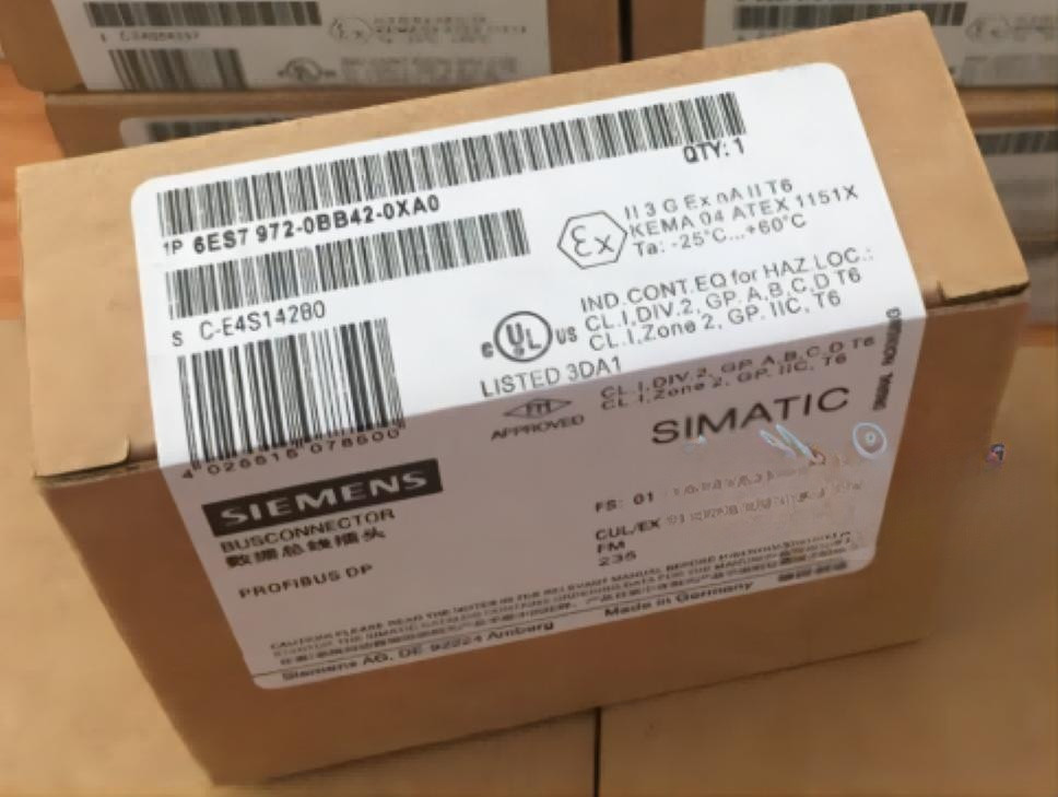 New 6ES7972-0BB42-0XA0 SIEMENS Bus Connector 6ES7 972-0BB42-0XA0 Fast delivery