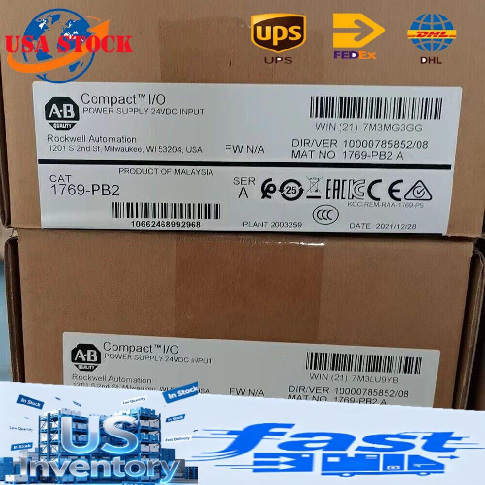 Sealed AB 1769-PB2 / A CompactLogix DC 2A/0.8A Power Supply 1769PB2 NEW
