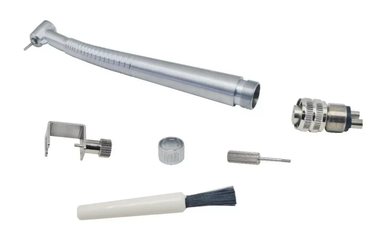ALPHA AIR High Speed Handpiece 400,000 RPM 2-Hole w/2 to 4 Hole Adaptor – JAPAN