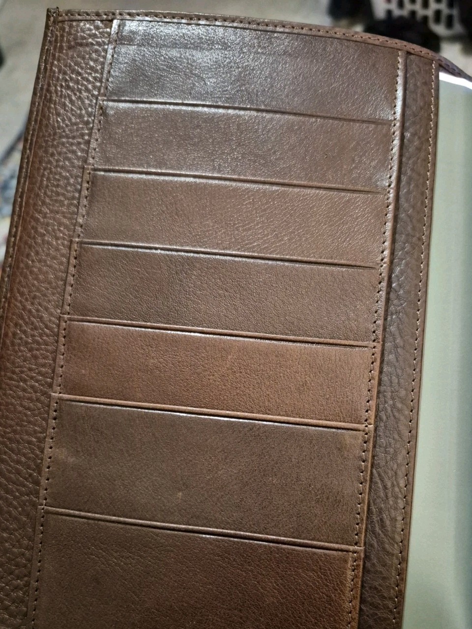 Moterm A5 Veg Tan Cover in Espresso with dust bag and original box
