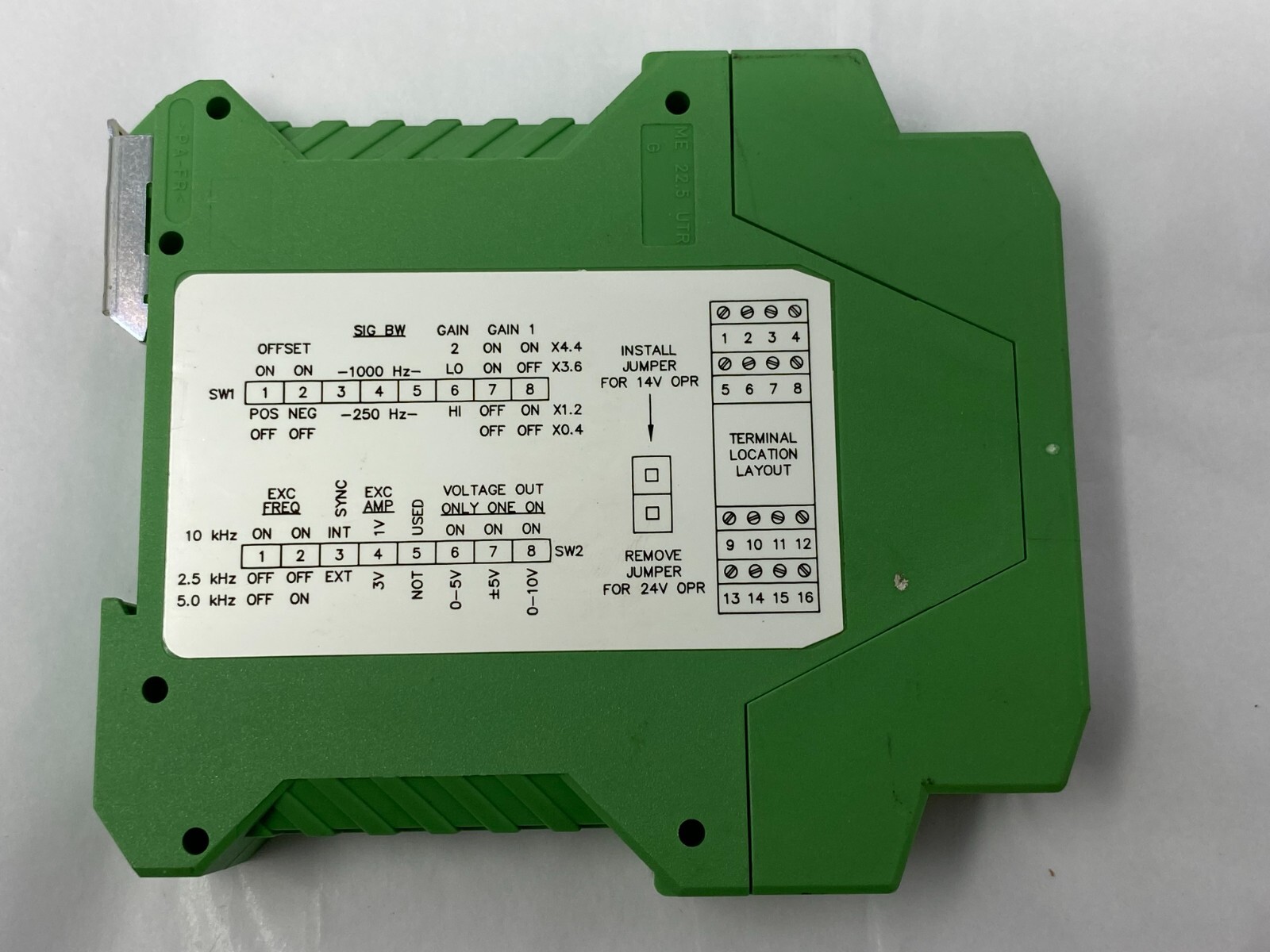Measurement Specialties LDM-1000 LVDT Signal Conditioning Module