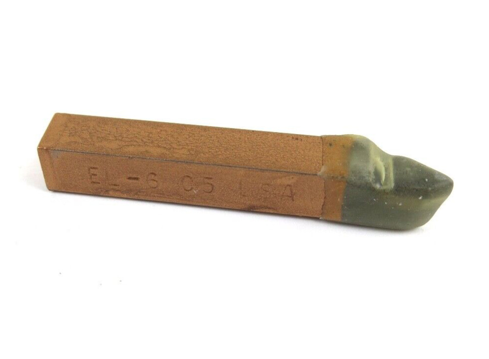 ACT EL-6 C5 Grade Carbide Brazed Lathe Tool Bit LH 60° Angle 3/8″ Shank