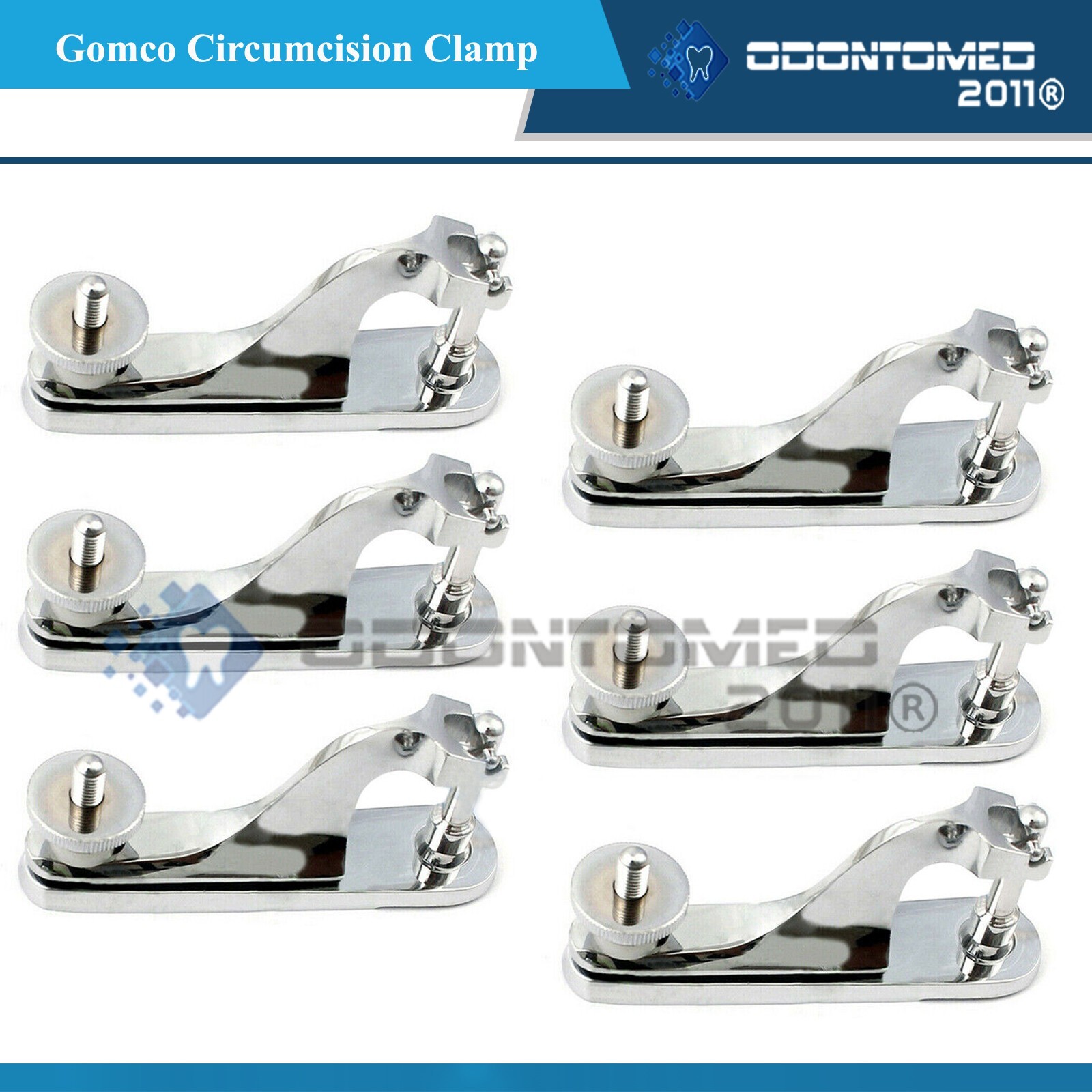 Gomco Circumcision Clamp 1.1mm 1.3mm 1.5mm 1.9mm 2.2mm 2.6mm Surgical Instrument